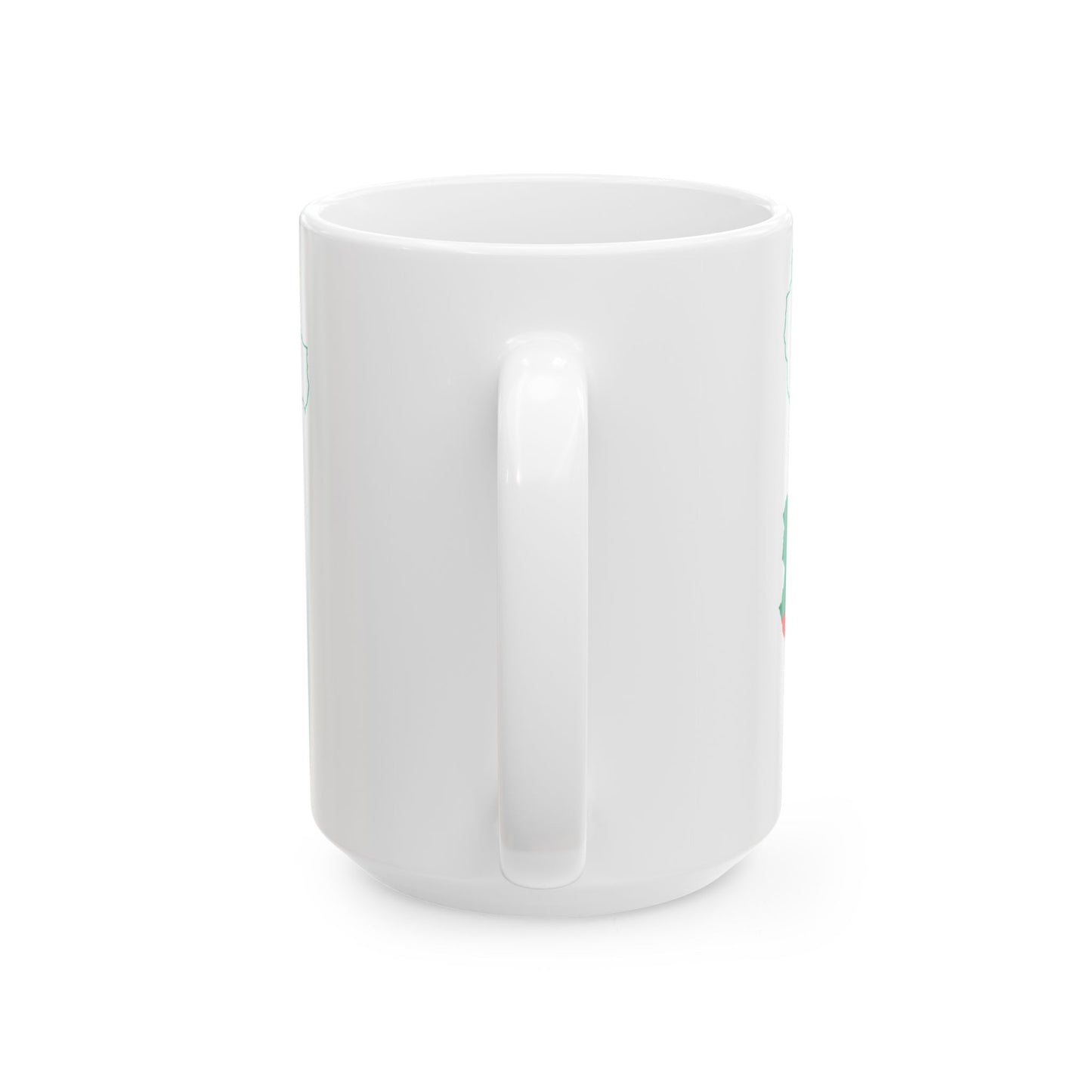 Flag-map of Bulgaria (Bulgaria) White Coffee Mug-Go Mug Yourself