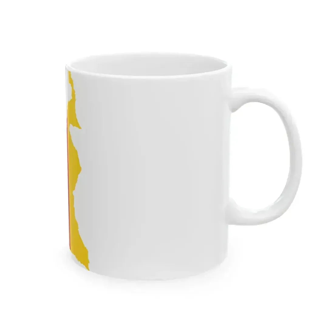 Flag map of Cameroon 1957-1961 (Cameroon) White Coffee Mug - Go Mug Yourself