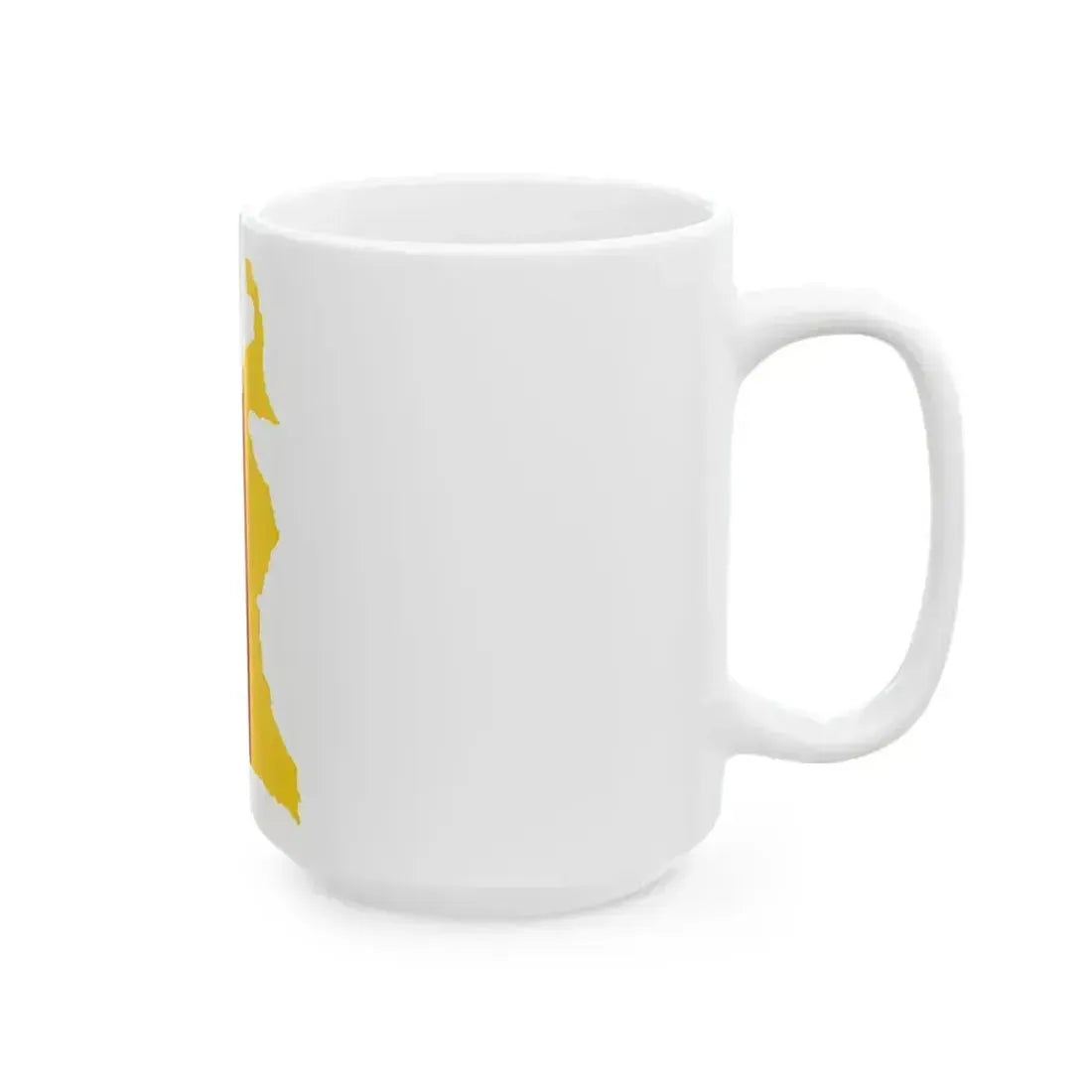 Flag map of Cameroon 1957-1961 (Cameroon) White Coffee Mug - Go Mug Yourself