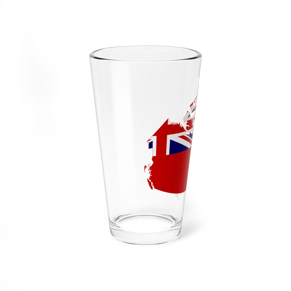 Flag map of Canada 1868-1921 (Canada) Pint Glass 16oz - Go Mug Yourself