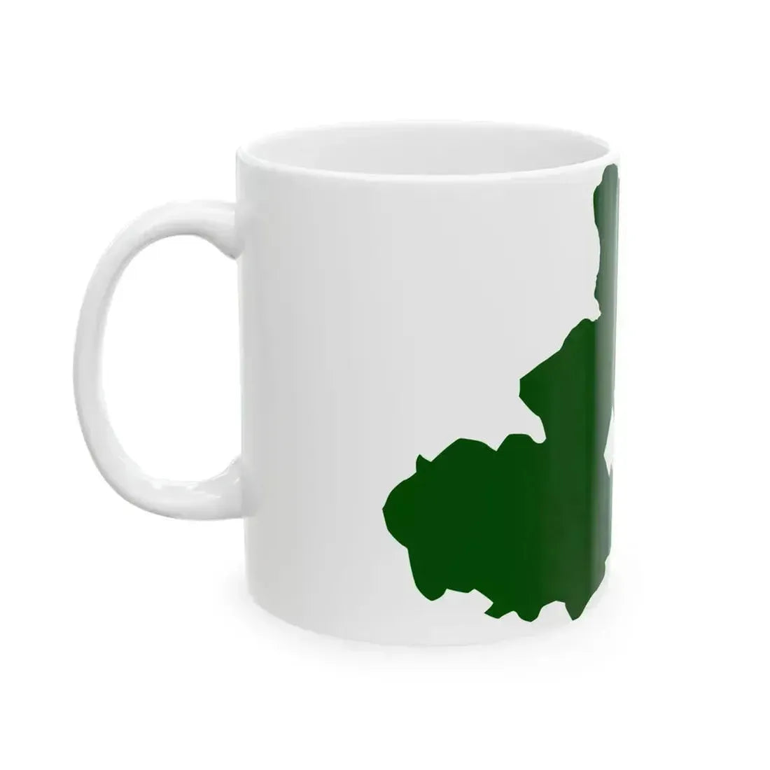 Flag map of Carnia (Italy) White Coffee Mug - Go Mug Yourself