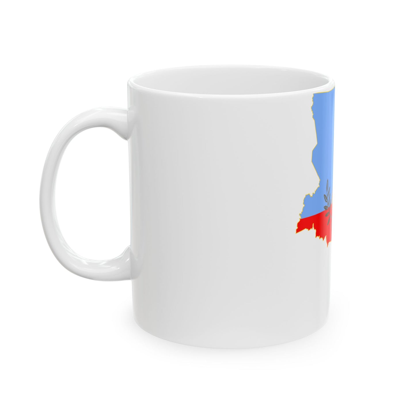 Flag-map of Catamarca Province (Argentina) White Coffee Mug-Go Mug Yourself