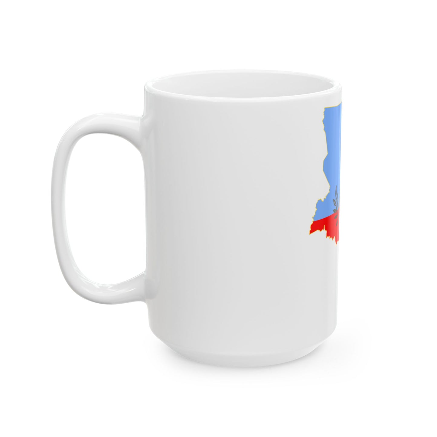 Flag-map of Catamarca Province (Argentina) White Coffee Mug-Go Mug Yourself