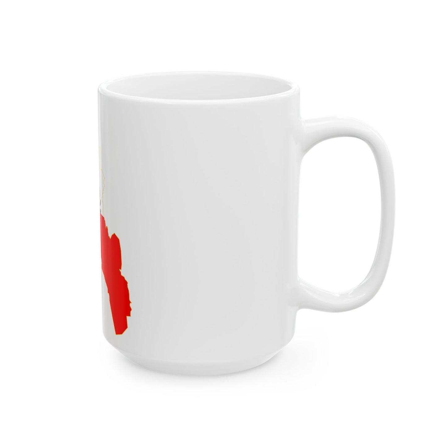 Flag-map of Catamarca Province (Argentina) White Coffee Mug-Go Mug Yourself