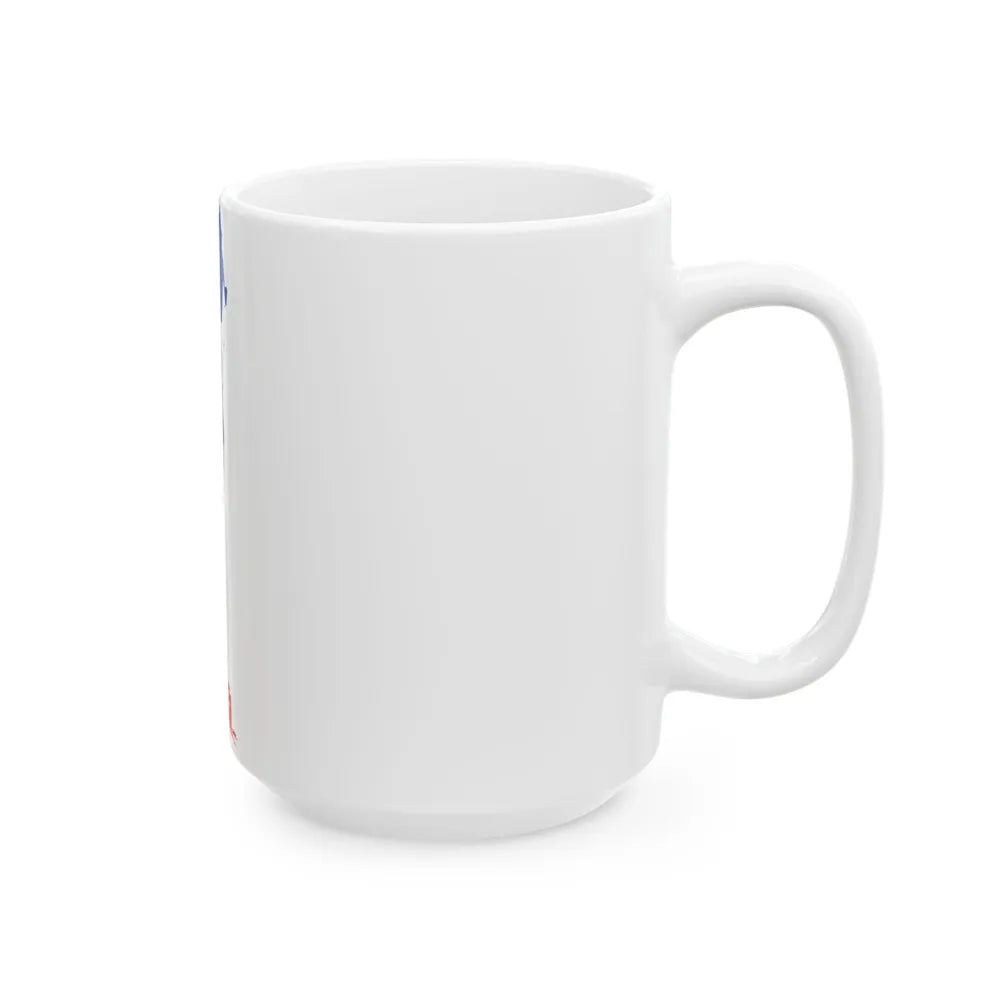 Flag-map of Chile (Chile) White Coffee Mug - Go Mug Yourself