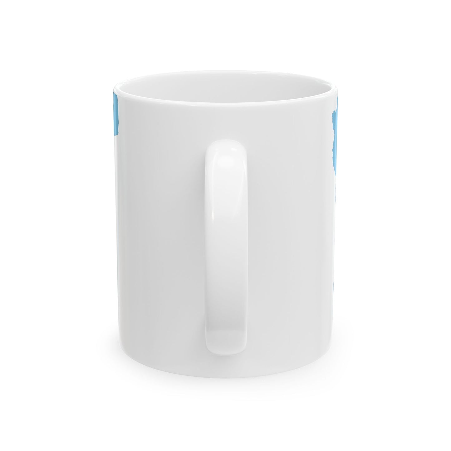 Flag-map of Chubut Province (Argentina) White Coffee Mug-Go Mug Yourself