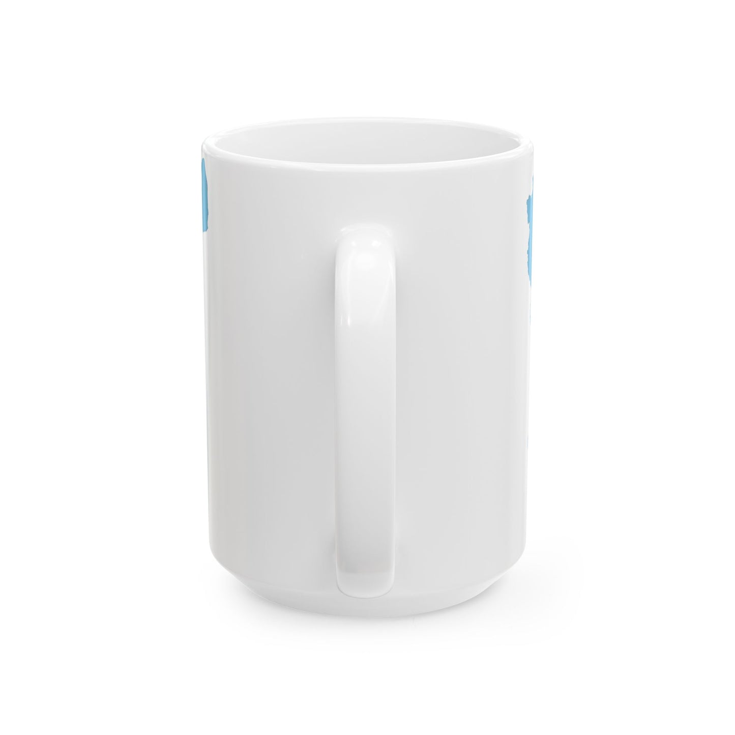 Flag-map of Chubut Province (Argentina) White Coffee Mug-Go Mug Yourself