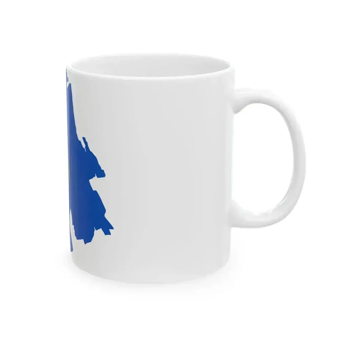 Flag map of Corbetta (Italy) White Coffee Mug - Go Mug Yourself