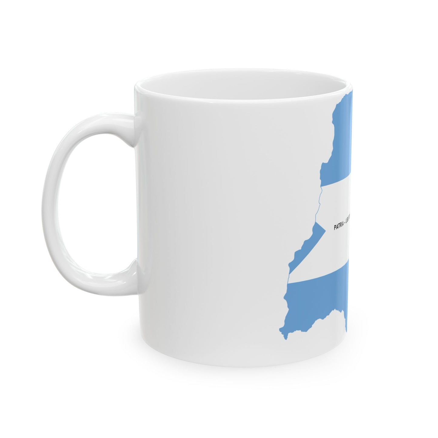 Flag-map of Corrientes Province (Argentina) White Coffee Mug-Go Mug Yourself