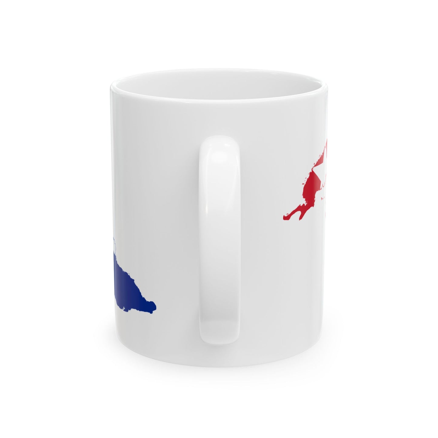 Flag-map of Cuba (Cuba) White Coffee Mug-Go Mug Yourself