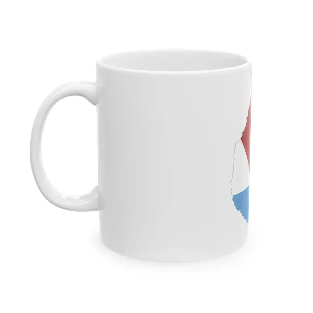 Flag-map of Entre Rios Province (Argentina) White Coffee Mug - Go Mug Yourself