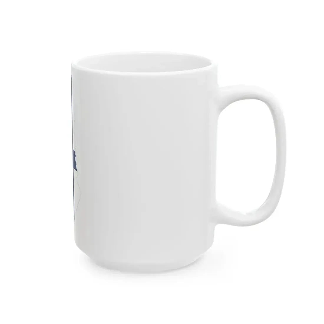 Flag-map of Finland (Finland) White Coffee Mug - Go Mug Yourself