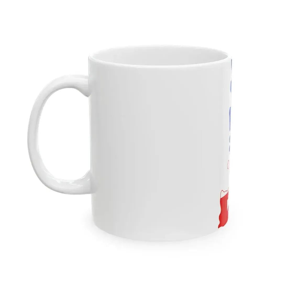 Flag-map of Gagauzia (Moldova) White Coffee Mug - Go Mug Yourself