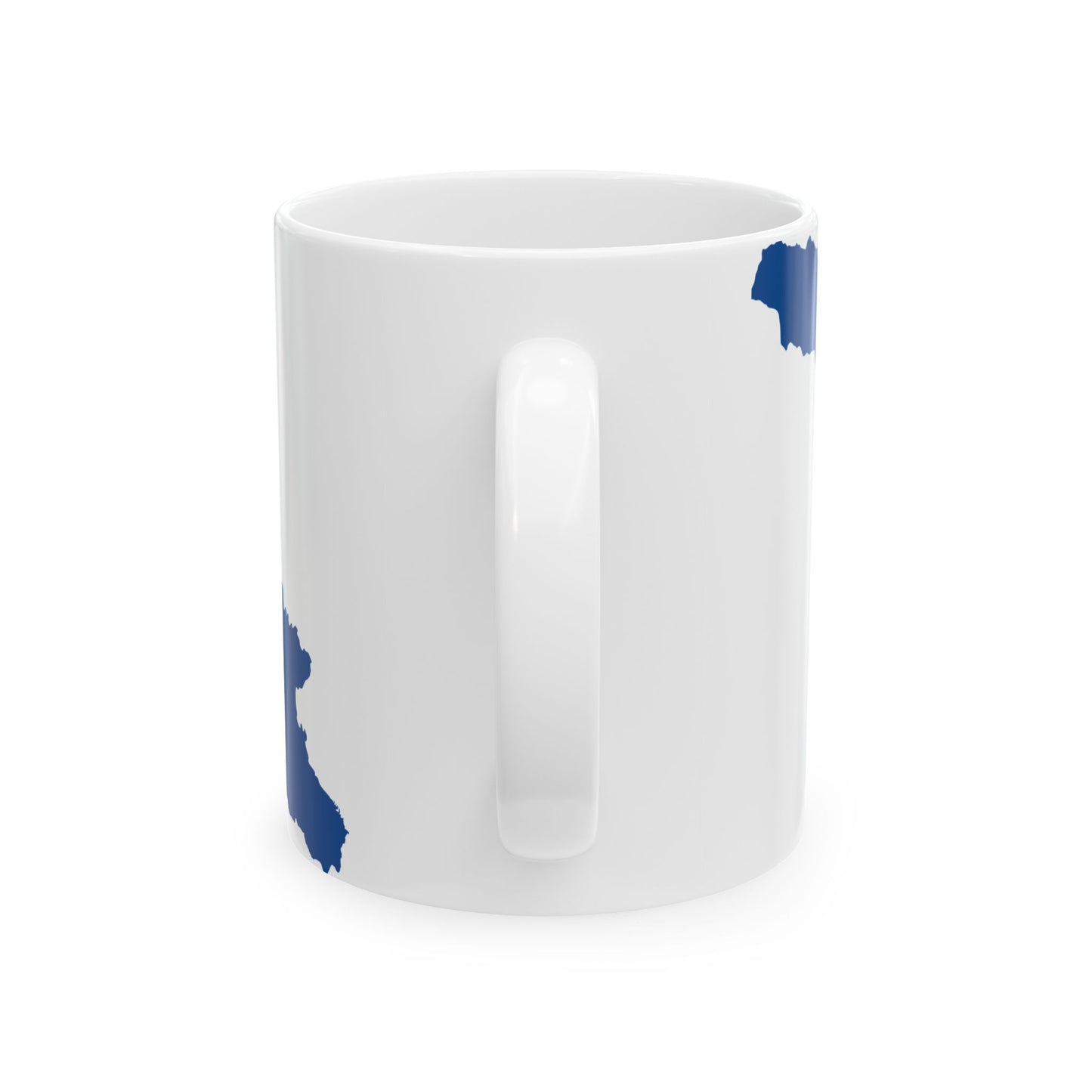 Flag map of Georgia NATO (Georgia) White Coffee Mug-Go Mug Yourself
