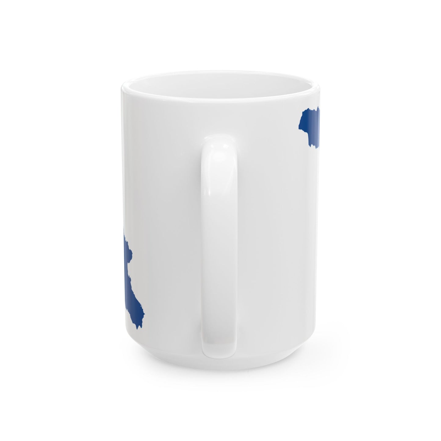 Flag map of Georgia NATO (Georgia) White Coffee Mug-Go Mug Yourself