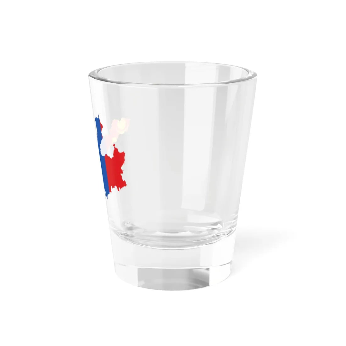 Flag-map of Greater Mongolia (Mongolia) Shot Glass 1.5oz - Go Mug Yourself