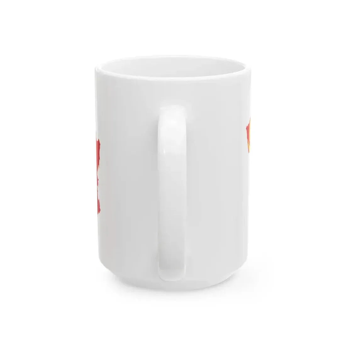 Flag-map of Greater Mongolia (Mongolia) White Coffee Mug - Go Mug Yourself
