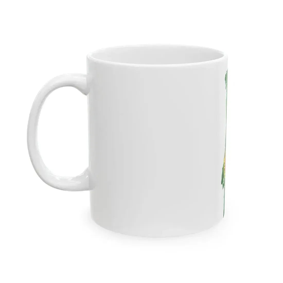Flag-map of Greater Portugal (Portugal) White Coffee Mug - Go Mug Yourself