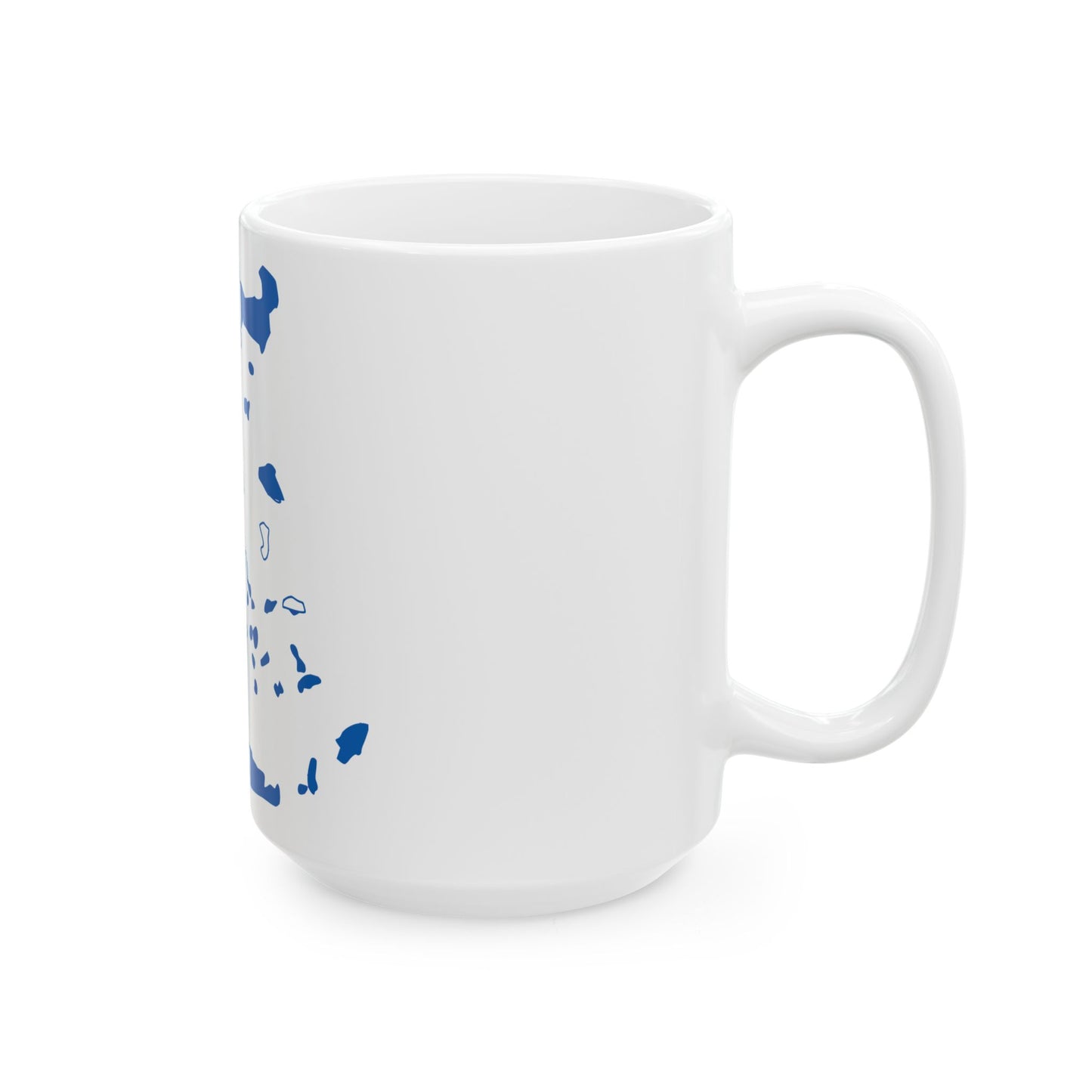 Flag-map of Greece 1822-1978 (Greece) White Coffee Mug-Go Mug Yourself