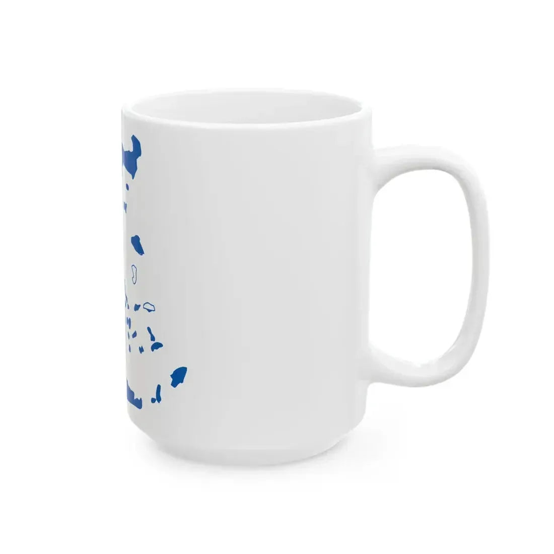 Flag-map of Greece 1822-1978 (Greece) White Coffee Mug - Go Mug Yourself
