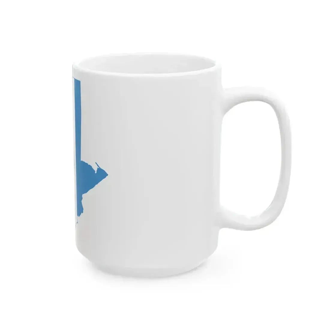 Flag map of Guatemala (Guatemala) White Coffee Mug - Go Mug Yourself