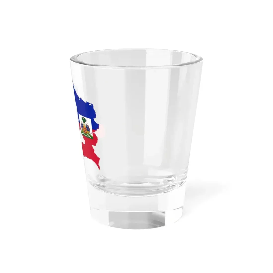 Flag map of Haiti (Haiti) Shot Glass 1.5oz - Go Mug Yourself