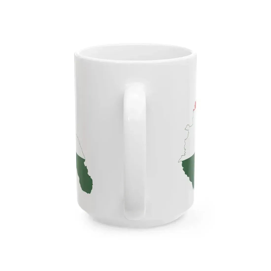 Flag-map of Hungary 1940-1941 (Hungary) White Coffee Mug - Go Mug Yourself