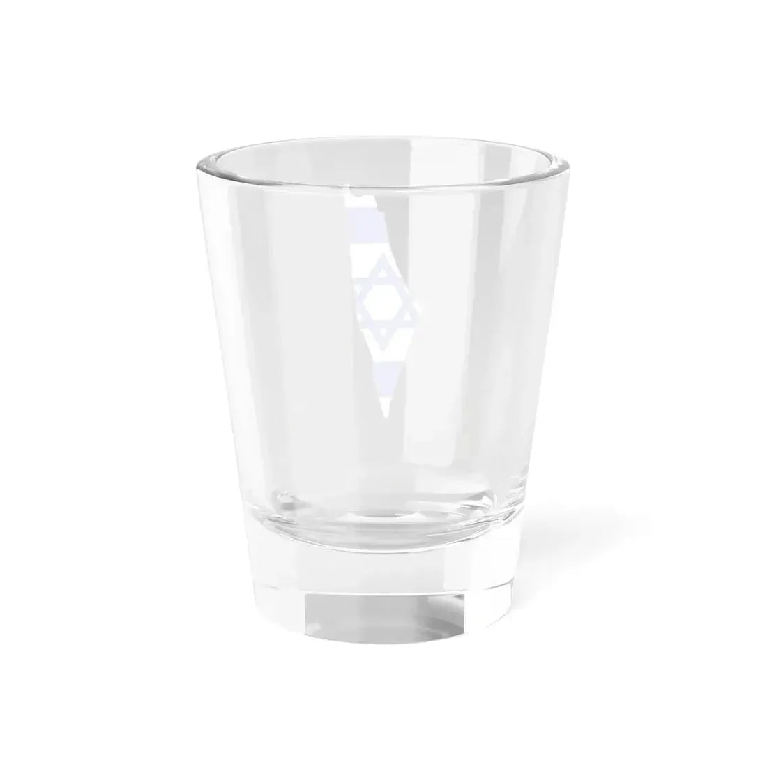 Flag map of Israel including Palestinian territories (Israel) Shot Glass 1.5oz - Go Mug Yourself