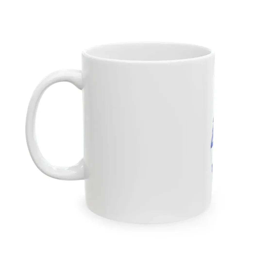 Flag-map of Israel (Israel) White Coffee Mug - Go Mug Yourself