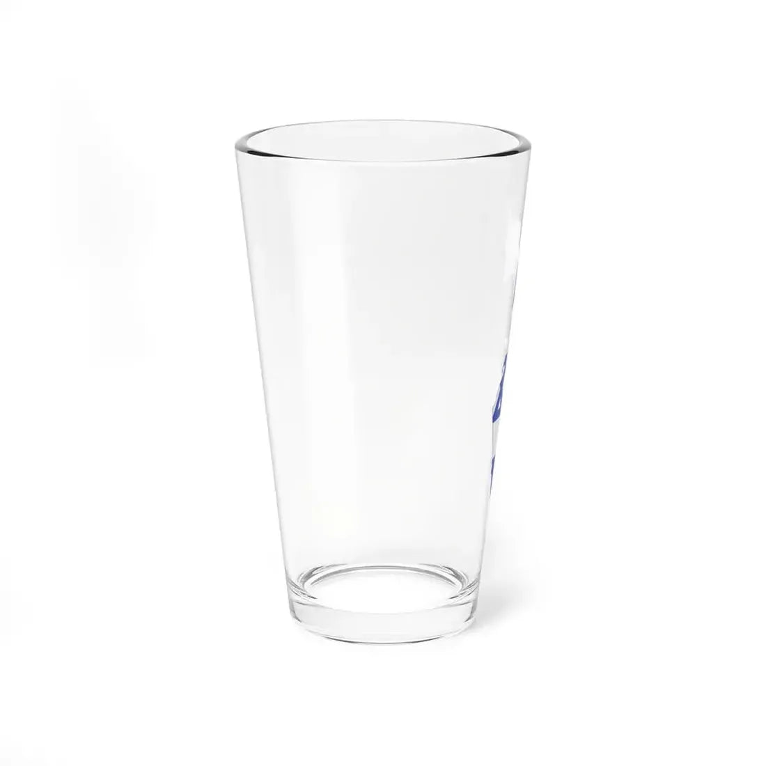 Flag-map of Israel precise boundaries (Israel) Pint Glass 16oz - Go Mug Yourself