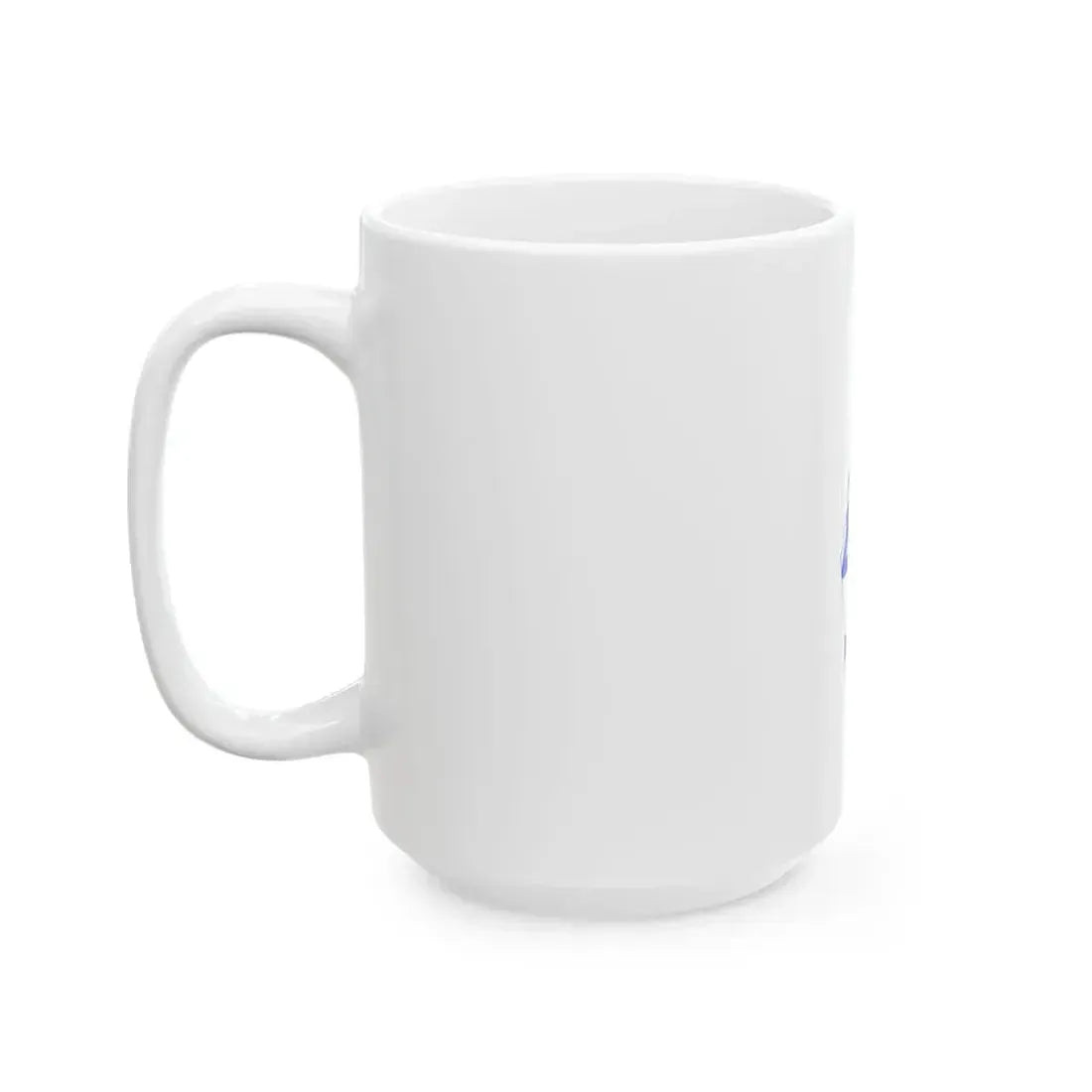 Flag-map of Israel precise boundaries (Israel) White Coffee Mug - Go Mug Yourself