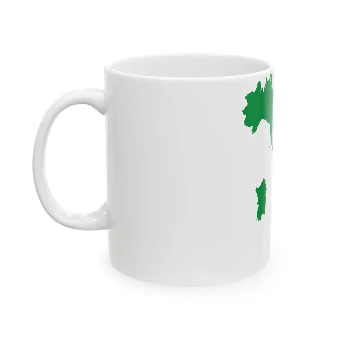 Flag-map of Italy 1870-1919 (Italy) White Coffee Mug - Go Mug Yourself