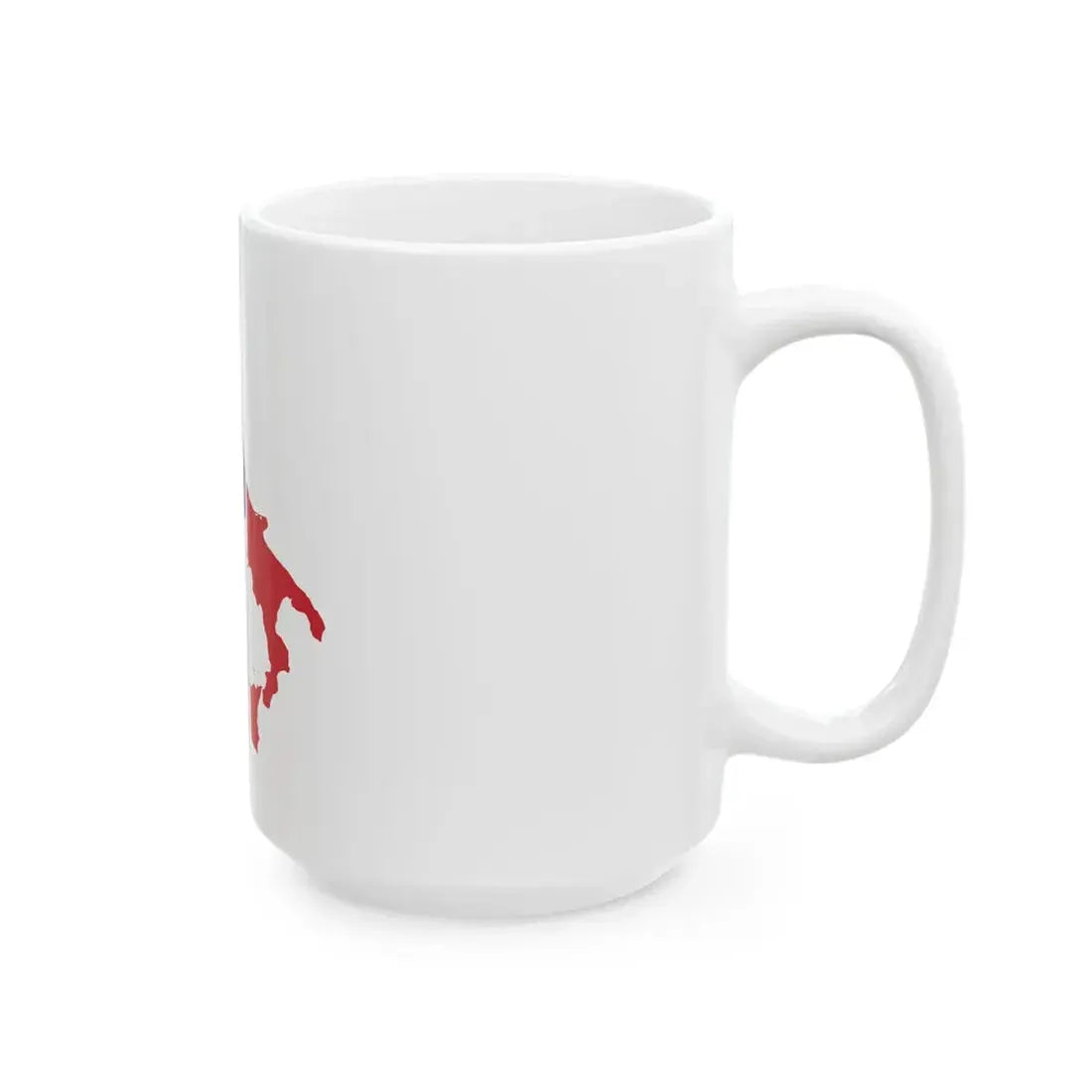 Flag-map of Italy 1870-1919 (Italy) White Coffee Mug - Go Mug Yourself