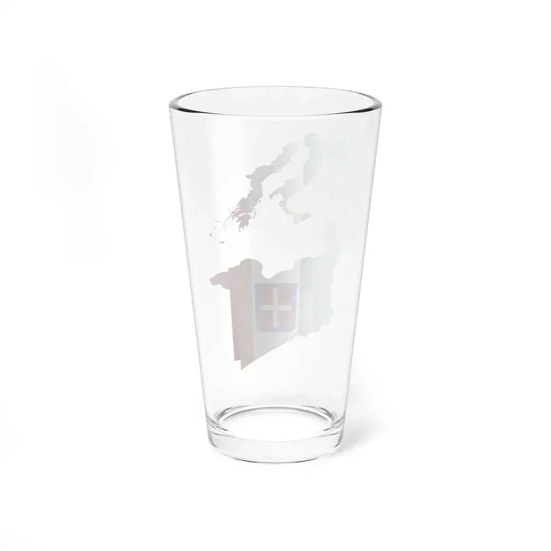Flag Map of Italy November 1942 (Italy) Pint Glass 16oz - Go Mug Yourself