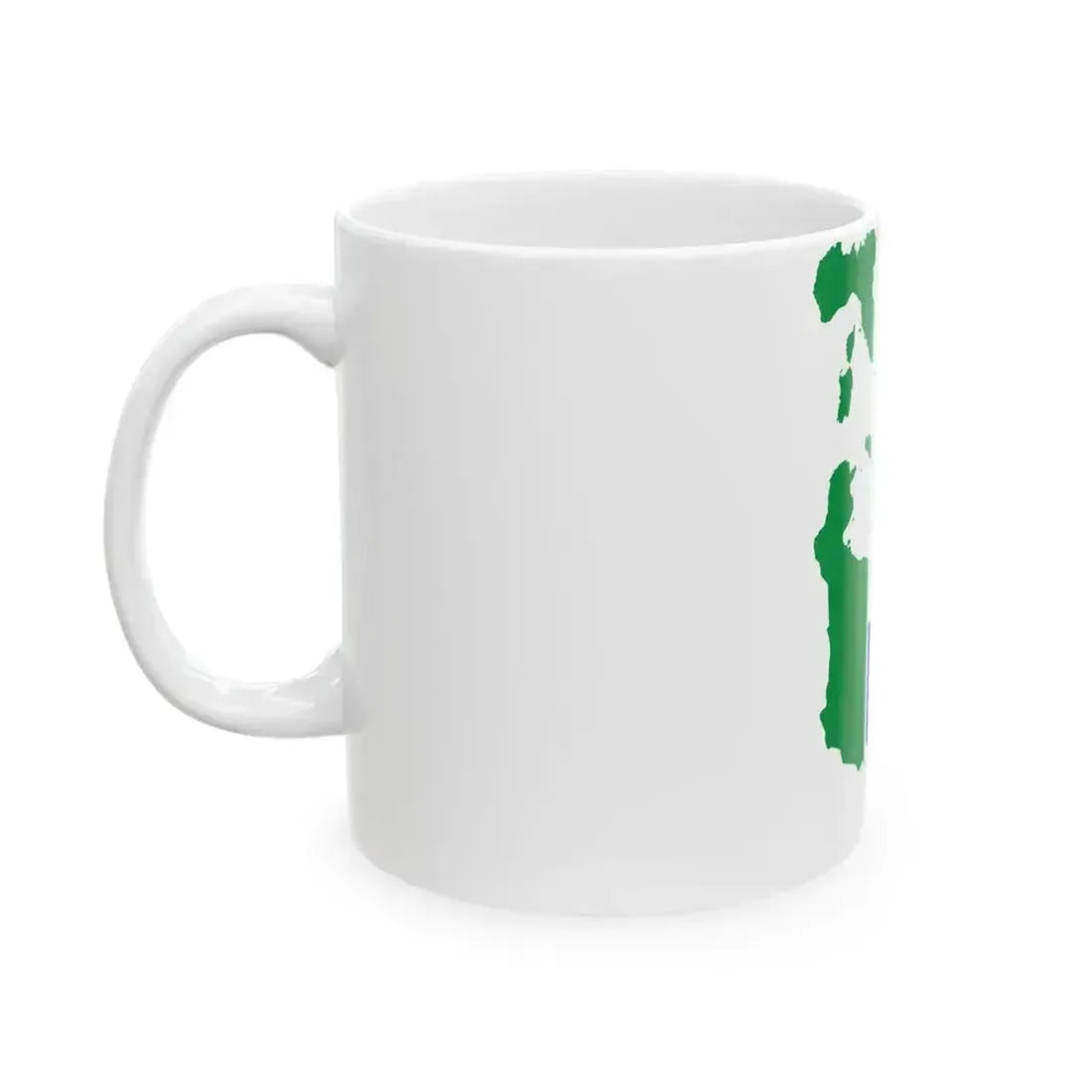 Flag Map of Italy November 1942 (Italy) White Coffee Mug - Go Mug Yourself