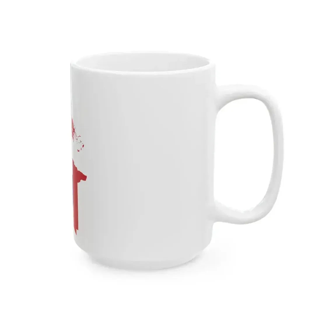 Flag Map of Italy November 1942 (Italy) White Coffee Mug - Go Mug Yourself