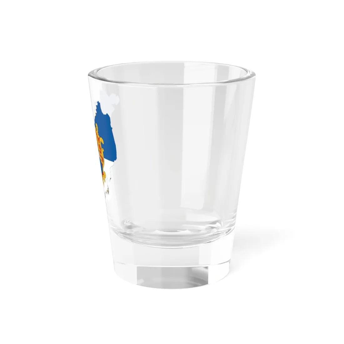 Flag-map of Jasz-Nagykun-Szolnok County (Hungary) Shot Glass 1.5oz - Go Mug Yourself