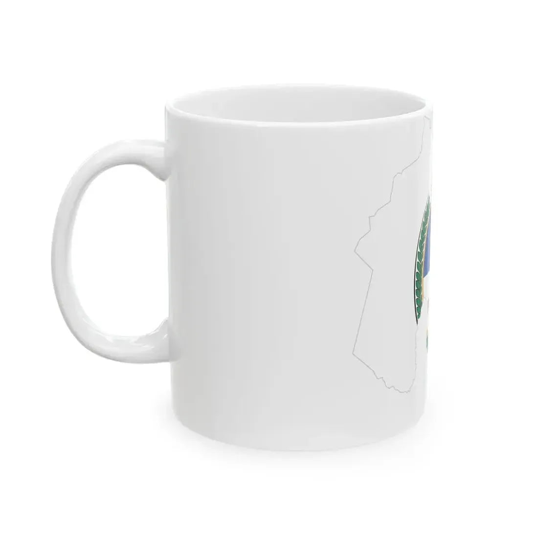 Flag-map of Jujuy Province (Argentina) White Coffee Mug - Go Mug Yourself