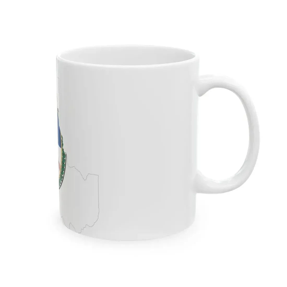 Flag-map of Jujuy Province (Argentina) White Coffee Mug - Go Mug Yourself