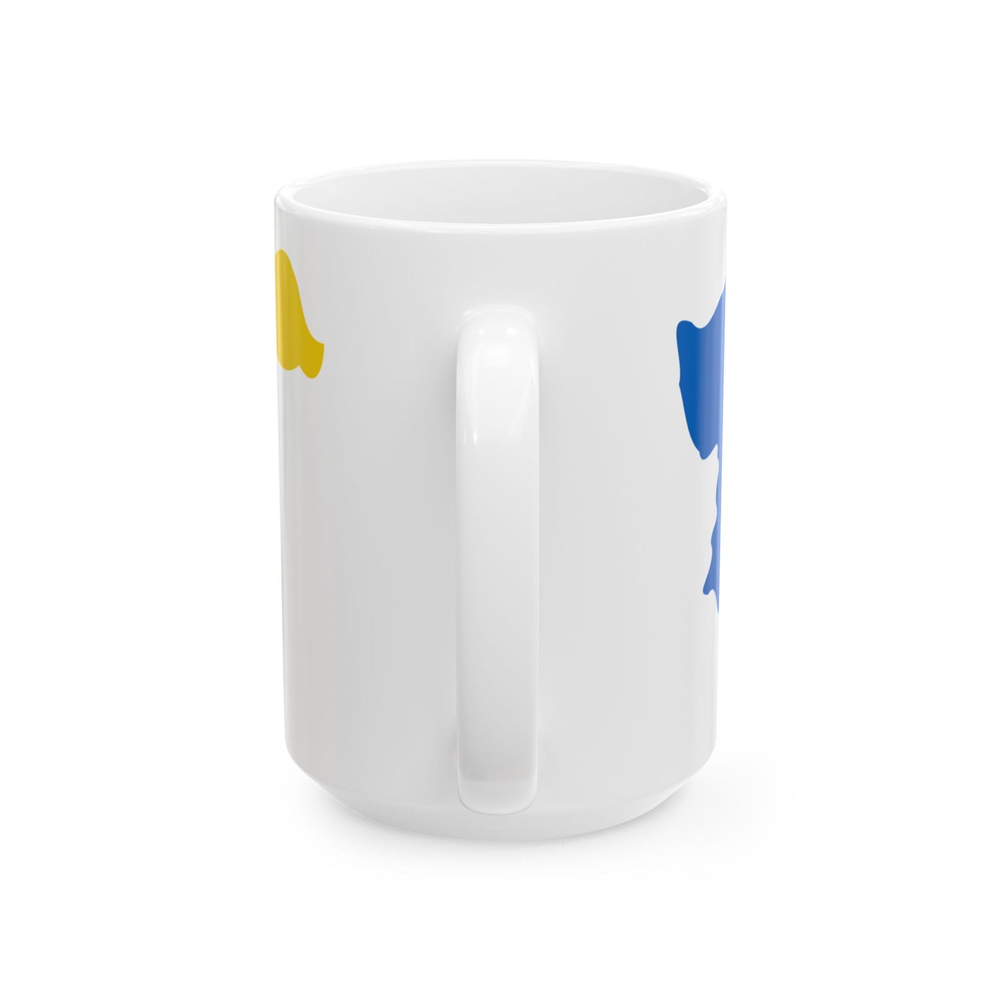 Flag-map of Kabylia (Algeria) White Coffee Mug-Go Mug Yourself