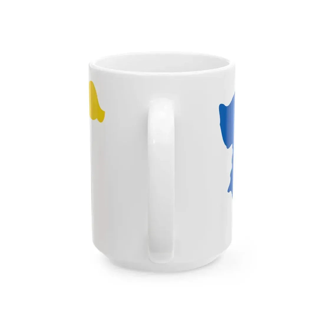 Flag-map of Kabylia (Algeria) White Coffee Mug - Go Mug Yourself
