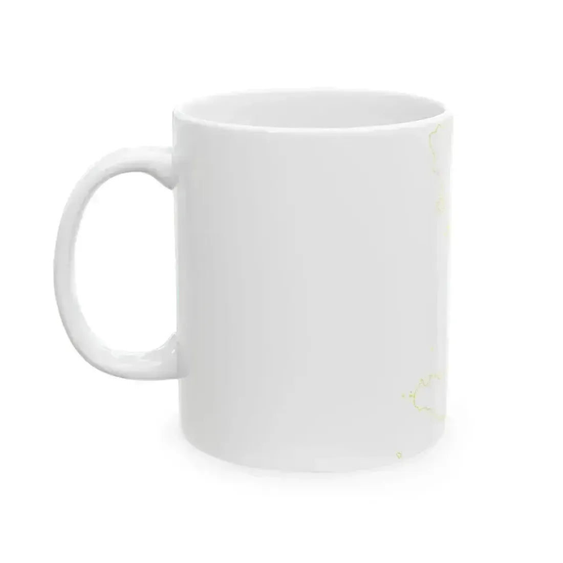 Flag map of Kingdom of the Two Sicilies (Italy) White Coffee Mug - Go Mug Yourself