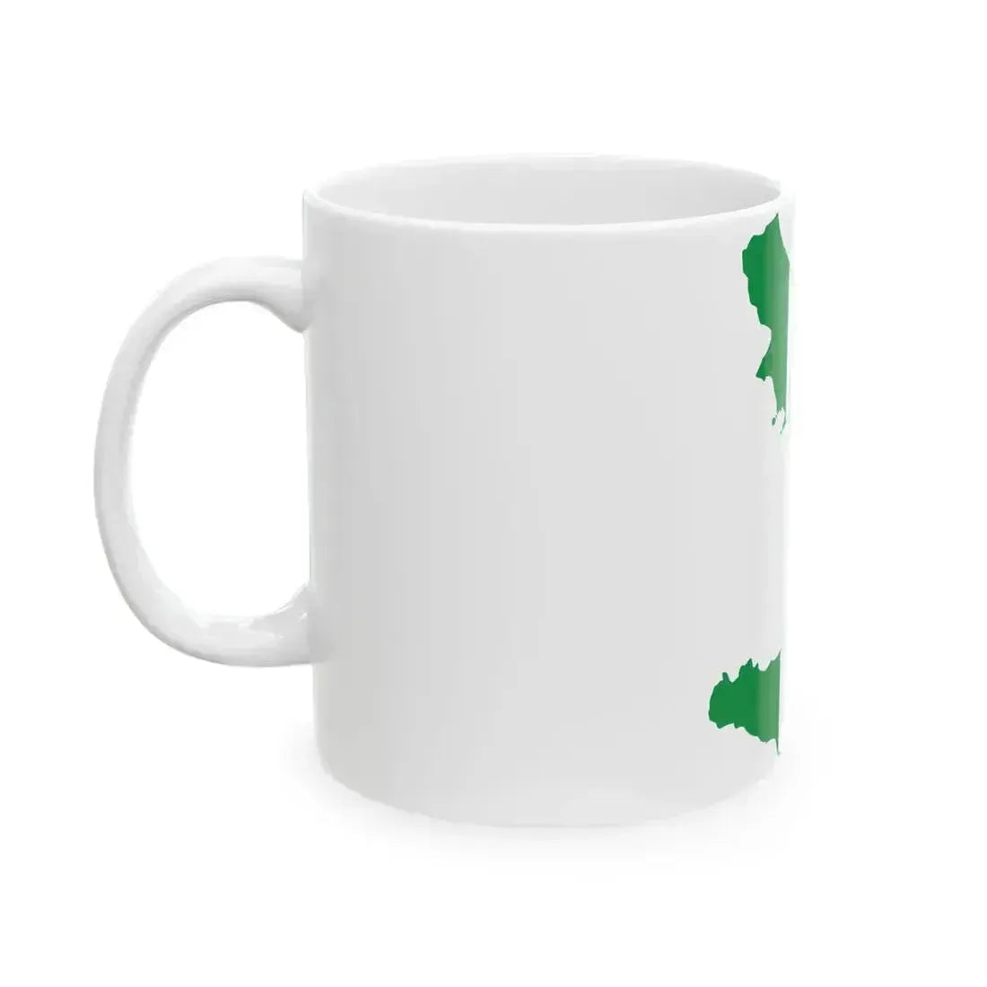 Flag-map of Kingdom of the Two Sicilies (Italy) White Coffee Mug - Go Mug Yourself