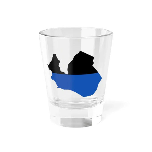 Flag map of Latina Italy (Italy) Shot Glass 1.5oz 1.5oz - Go Mug Yourself