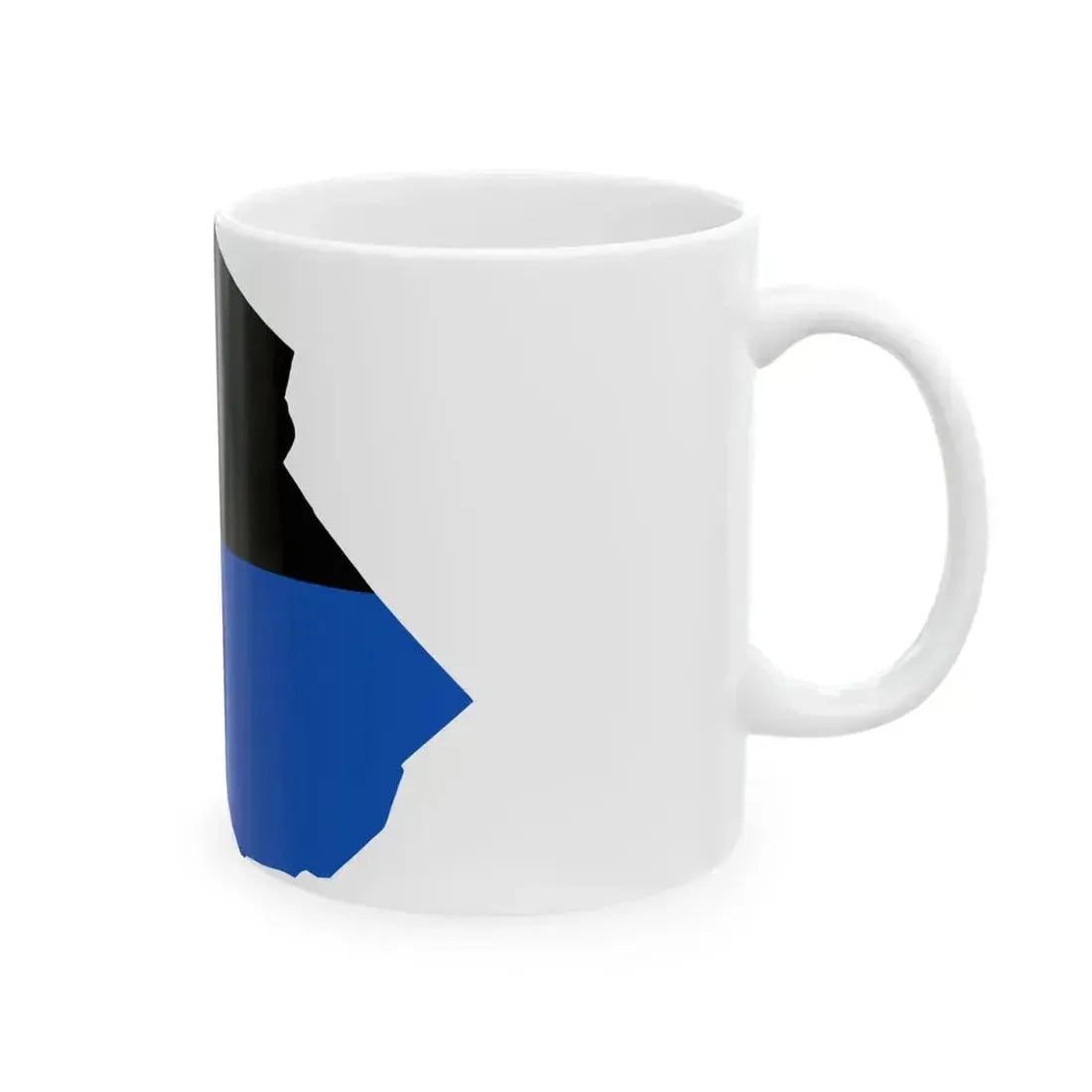 Flag map of Latina Italy (Italy) White Coffee Mug - Go Mug Yourself