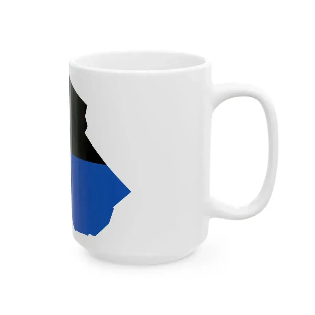 Flag map of Latina Italy (Italy) White Coffee Mug - Go Mug Yourself