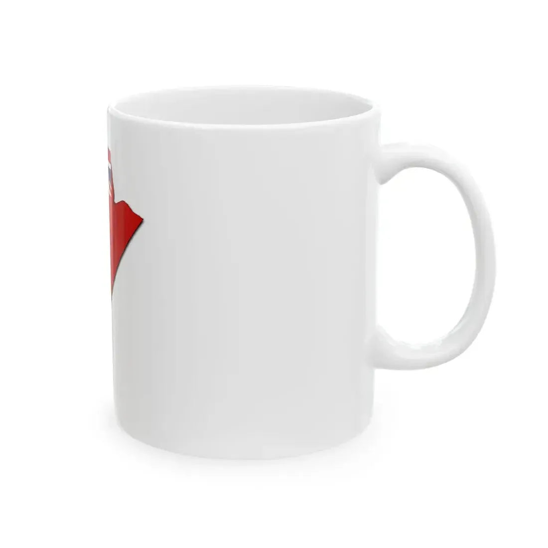 Flag-map of Manitoba (Canada) White Coffee Mug - Go Mug Yourself