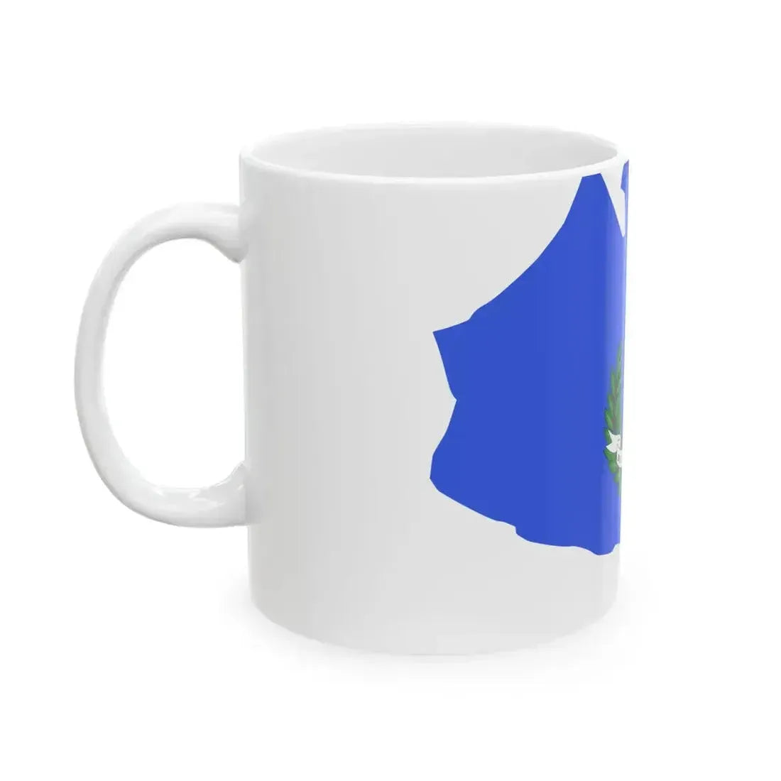 Flag map of Matera (Italy) White Coffee Mug - Go Mug Yourself