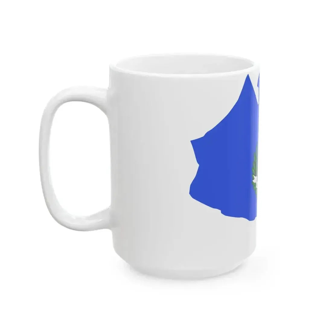 Flag map of Matera (Italy) White Coffee Mug - Go Mug Yourself