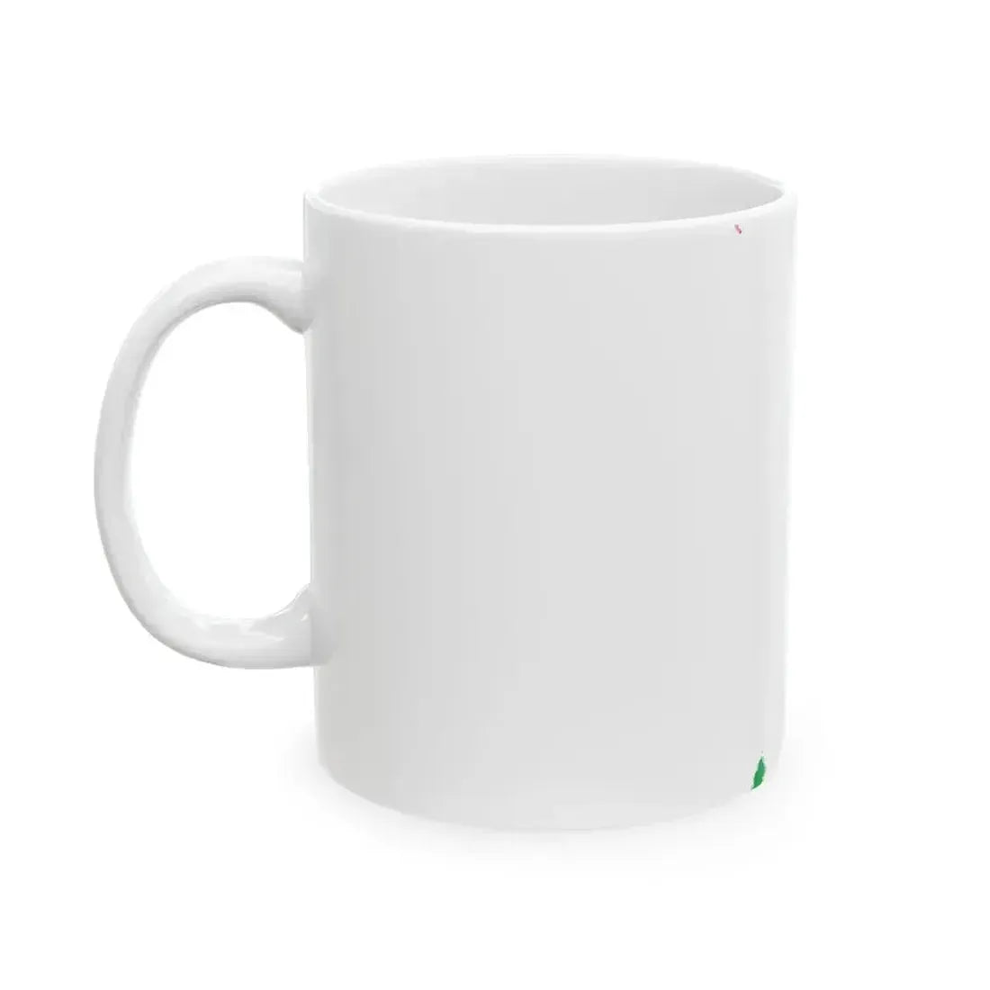Flag map of Mauritius all (Mauritius) White Coffee Mug - Go Mug Yourself